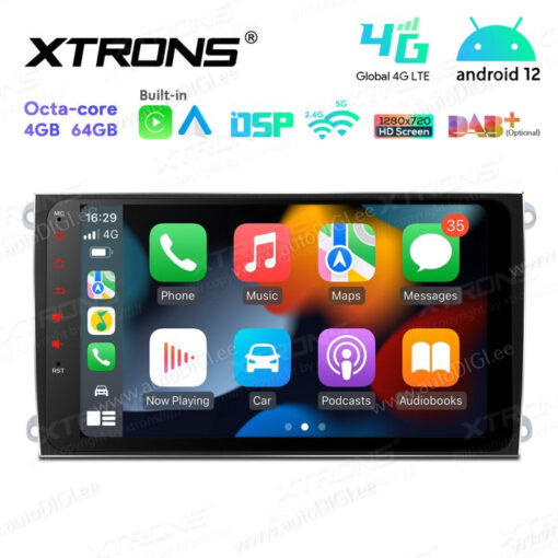 Porsche Android 12 андроид радио XTRONS IA92CYPL Apple Carplay интерфейс