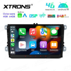 Volkswagen Android 12 андроид радио XTRONS IA92MTVL Apple Carplay интерфейс