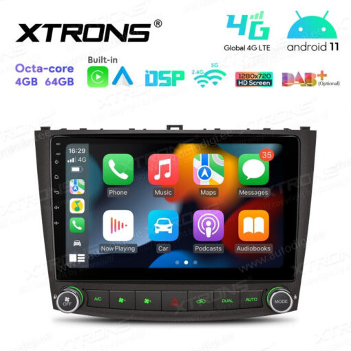 Lexus Android 12 андроид радио XTRONS IAP12ISL Apple Carplay интерфейс