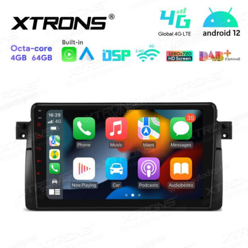 BMW Android 12 андроид радио XTRONS IAP9246B Apple Carplay интерфейс