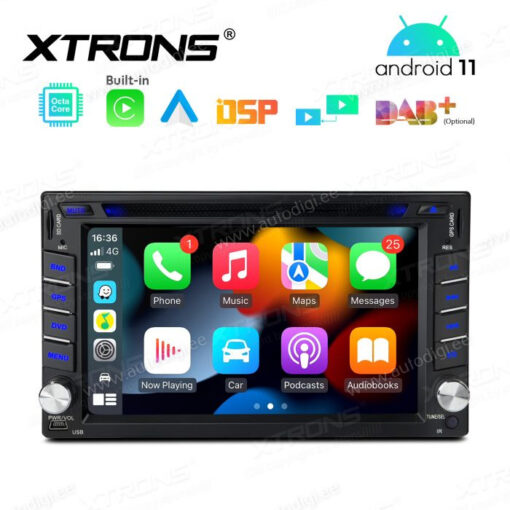 Nissan Android 12 car radio XTRONS PE62UNN Apple Carplay interface