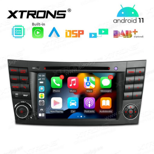 Mercedes-Benz Android 12 car radio XTRONS PE72M211 Apple Carplay interface