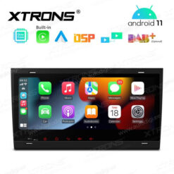 Audi Android 11 андроид радио XTRONS PE81AA4LH Apple Carplay интерфейс