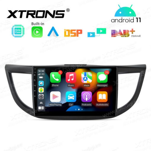 Honda Android 12 андроид радио XTRONS PEP12CRNH Apple Carplay интерфейс