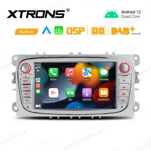 Ford Android 12 car radio XTRONS PSF72FSFA_S Apple Carplay interface