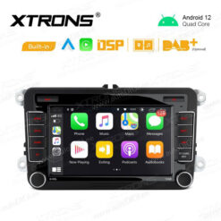Volkswagen Android 12 андроид радио XTRONS PSF72MTVA Apple Carplay интерфейс