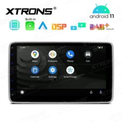 1 DIN Android 12 autoraadio XTRONS DE123L Android Auto vaade