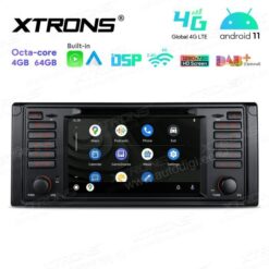 BMW Android 12 андроид радио XTRONS IA7239B Android Auto интерфейс