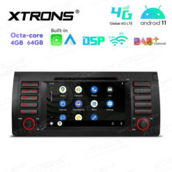 BMW Android 12 андроид радио XTRONS IA7253B Android Auto интерфейс