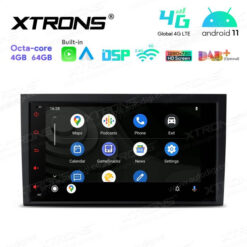 Audi Android 12 андроид радио XTRONS IA82A4AL Android Auto интерфейс