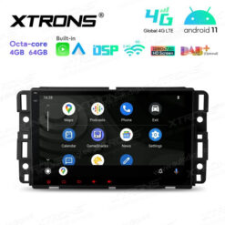 Chevrolet Android 12 андроид радио XTRONS IA82JCCL Android Auto интерфейс
