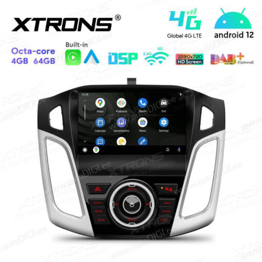 Ford Android 12 андроид радио XTRONS IAP92FSFB Android Auto интерфейс
