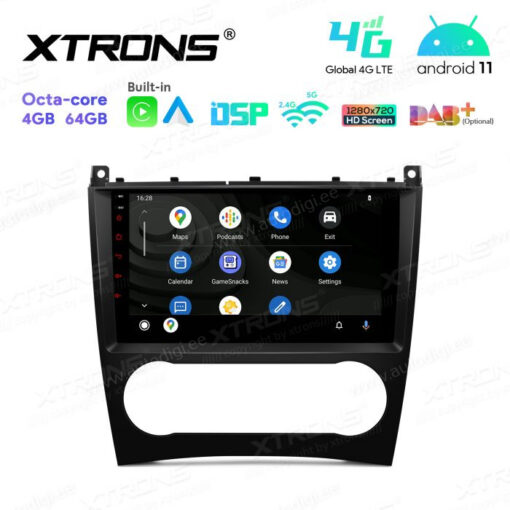 Mercedes-Benz Android 12 car radio XTRONS IAP92M209 Android Auto function