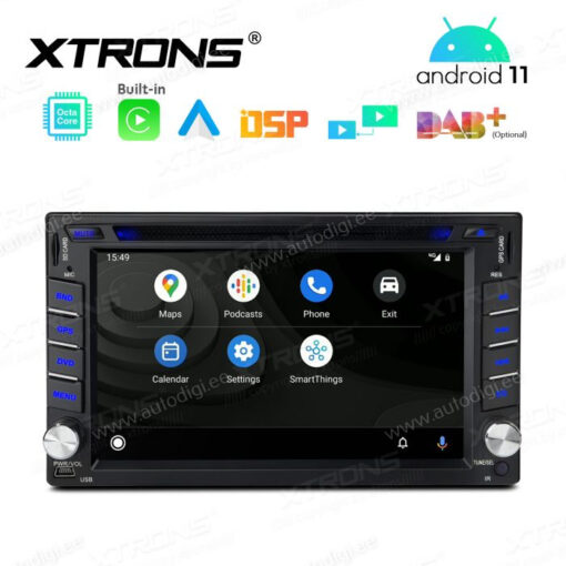 Nissan Android 12 андроид радио XTRONS PE62UNN Android Auto интерфейс