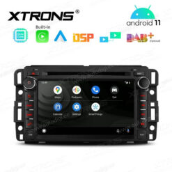 Chevrolet Android 12 андроид радио XTRONS PE72JCC Android Auto интерфейс