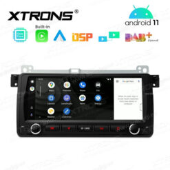 BMW Android 12 андроид радио XTRONS PE8246BL Android Auto интерфейс