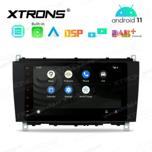 Mercedes-Benz Android 12 car radio XTRONS PE82M209SL Android Auto function