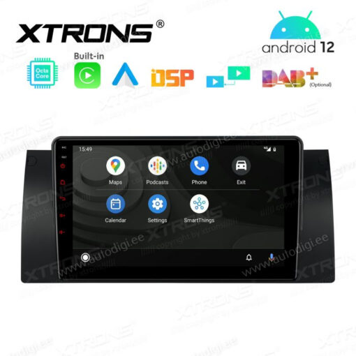BMW Android 12 андроид радио XTRONS PEP9253B Android Auto интерфейс