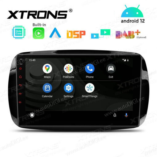 Smart Android 12 андроид радио XTRONS PEP92MSMTN Android Auto интерфейс