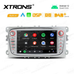 Ford Android 12 андроид радио XTRONS PSF72FSFA_S Android Auto интерфейс