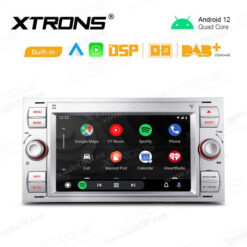 Ford Android 12 андроид радио XTRONS PSF72QSFA_S Android Auto интерфейс