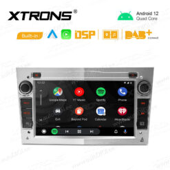 Opel Android 12 андроид радио XTRONS PSF72VXA_S Android Auto интерфейс