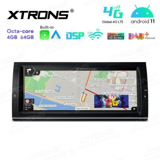 BMW Android 12 андроид радио XTRONS IA1253BLH Картинка в картинке