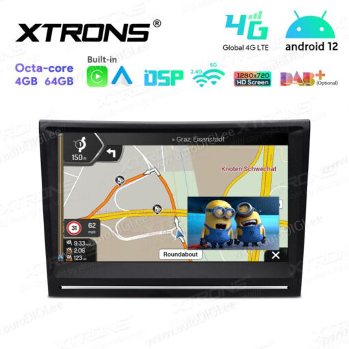 Porsche Android 12 car radio XTRONS IA82CMPL PIP picture in picture
