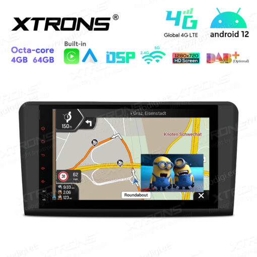 Mercedes-Benz Android 12 autoraadio XTRONS IA92M164L pilt pildis vaade