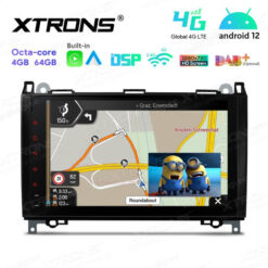 Mercedes-Benz Android 12 car radio XTRONS IA92M245L PIP picture in picture