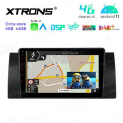 BMW Android 12 car radio XTRONS IAP9253B PIP picture in picture