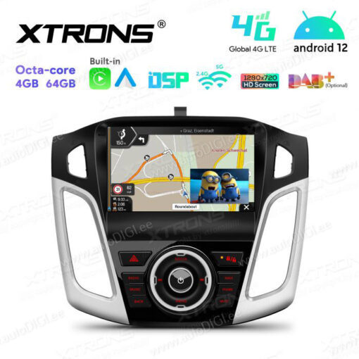 Ford Android 12 car radio XTRONS IAP92FSFB PIP picture in picture