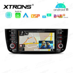 Fiat Android 12 car radio XTRONS PE62GPFL PIP picture in picture