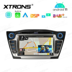 Hyundai Android 11 autoraadio XTRONS PE7135HS pilt pildis vaade