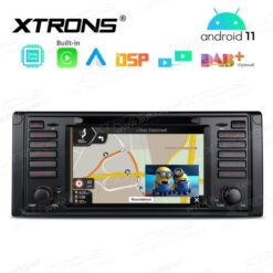 BMW Android 12 андроид радио XTRONS PE7239B Картинка в картинке