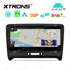 Audi Android 11 андроид радио XTRONS PE81ATTLH Картинка в картинке