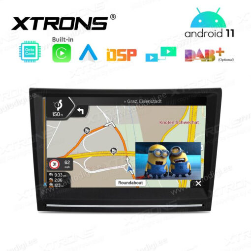 Porsche Android 12 car radio XTRONS PE82CMPL PIP picture in picture