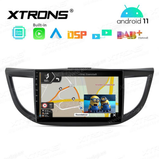 Honda Android 12 car radio XTRONS PEP12CRNH PIP picture in picture