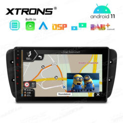 Seat Android 12 autoraadio XTRONS PEP92IBS pilt pildis vaade