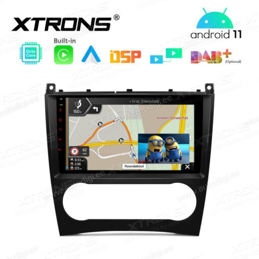 Mercedes-Benz Android 12 car radio XTRONS PEP92M209 PIP picture in picture