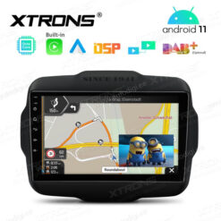 Jeep Android 12 car radio XTRONS PEP92RGJ PIP picture in picture
