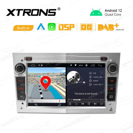 Opel Android 12 autoraadio XTRONS PSF72VXA_S pilt pildis vaade
