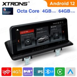 BMW Android 12 autoradio XTRONS QSB1287UN_L GPS näyttösoitin käyttöliittymä