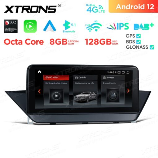 BMW Android 11 autoraadio XTRONS QPB12X1UNP