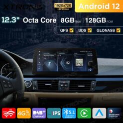 BMW Android 12 autoradio XTRONS QXB2290UN_LP Apple Carplay näkymä