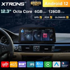 BMW Android 12 autoradio XTRONS QXB2290UN_L Apple Carplay näkymä