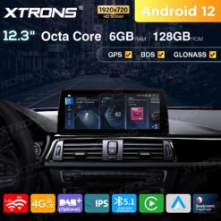 BMW Android 12 autoradio XTRONS QXB22NBTH_L Apple Carplay näkymä