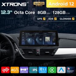BMW Android 12 autoradio XTRONS QXB22X1UNP Apple Carplay näkymä