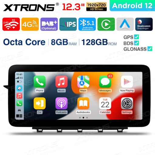 Mercedes-Benz Android 12 car radio XTRONS QXM2240PM12GLK40L Android Auto function