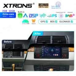 XTRONS-IE7253B-андроид-мультимедиа-радио